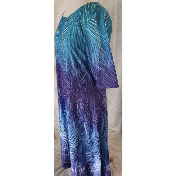 Peacock full style maxi dress - Picture 6 of 8